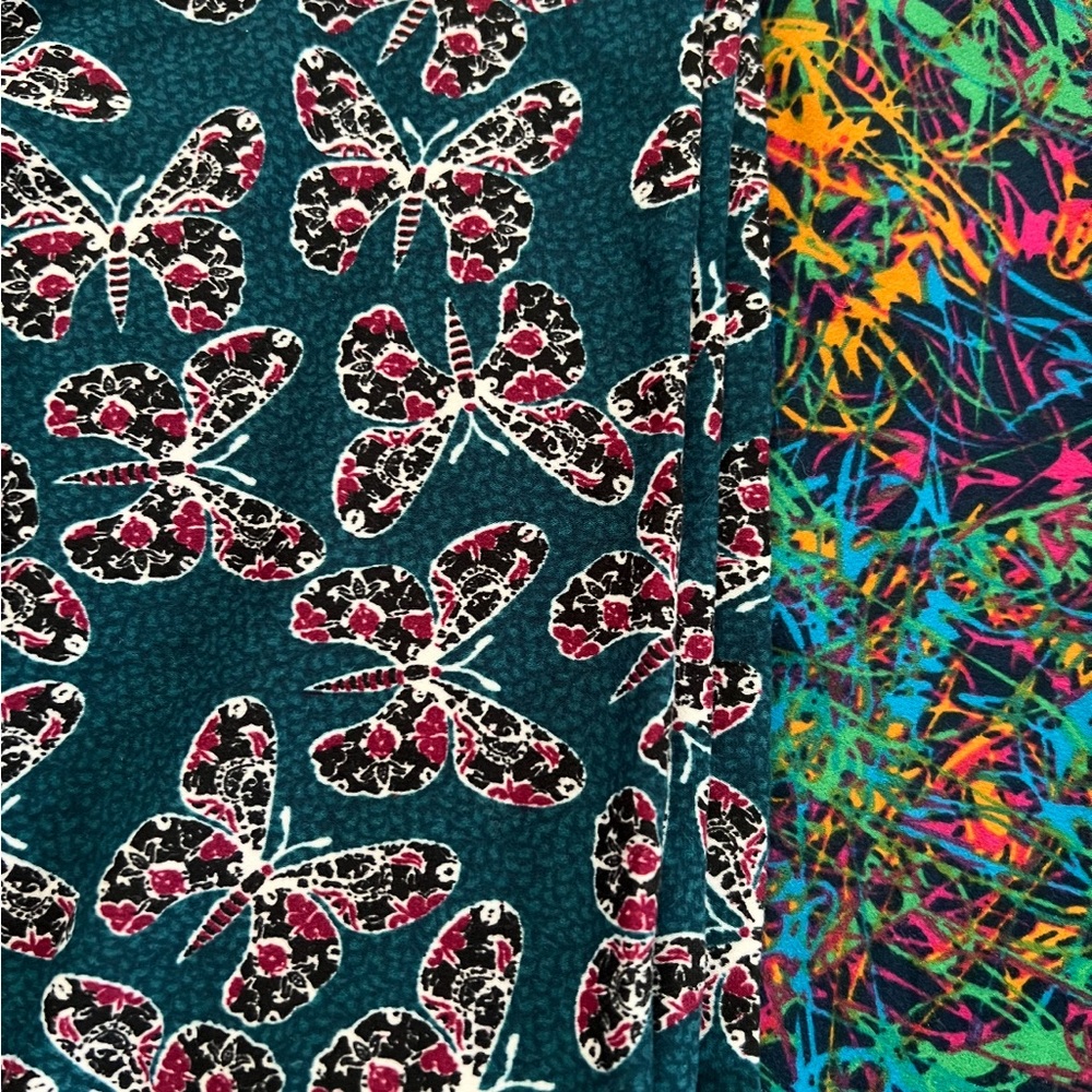 Lularoe One Size Leggings Lot - Picture 5 of 8